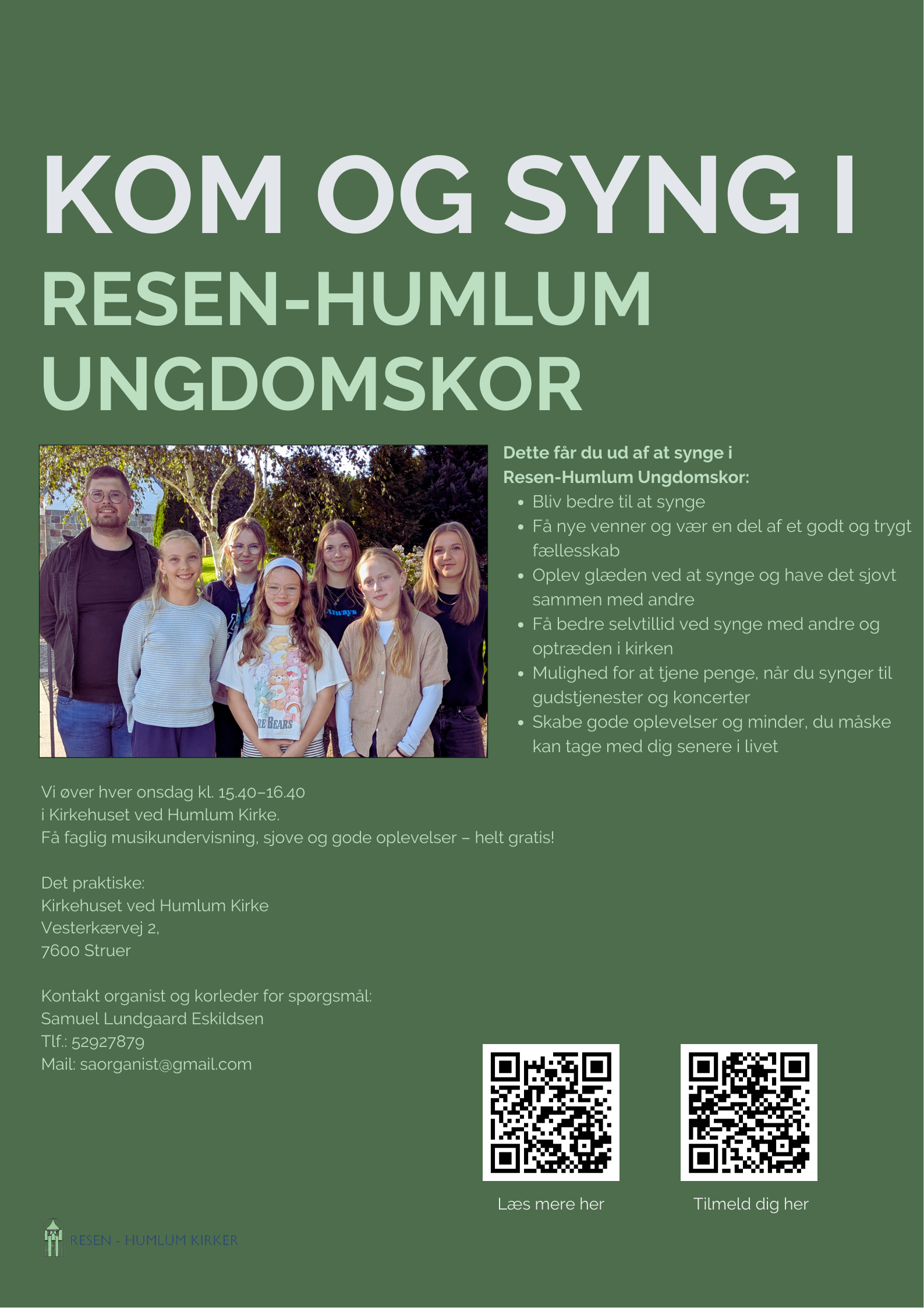 Billede af kirkekoret